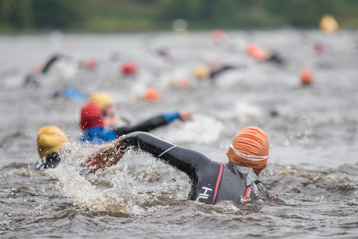 Triathlon swim drills